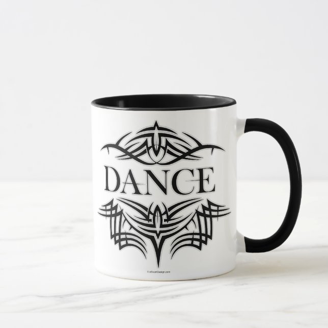 Tasse Danse tribale (plaine) (Droite)