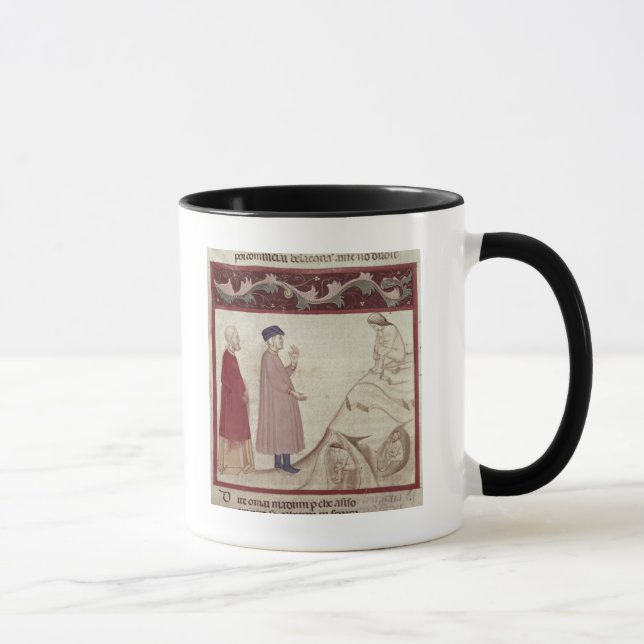 Tasse Dante et Virgil rencontrent les âmes emprisonnées (Droite)