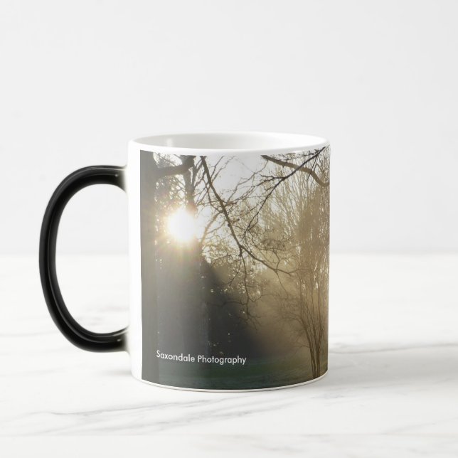 Tasse "d'arbres antiques ensoleillés" (Gauche)
