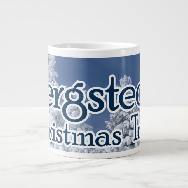 Tasse d'arbres de Noël de Bergstedt (Devant)