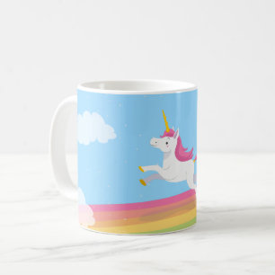 Tasse d'arc-en-ciel de licorne