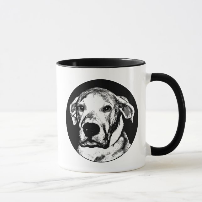 Tasse d'argentino de Dogo (Droite)