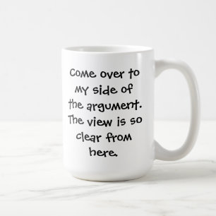 Tasse d'argument