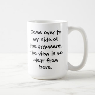Tasse d'argument