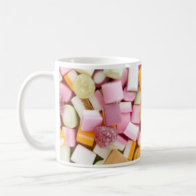 Tasse d'arrière - plan de mélanges de chariot (Gauche)