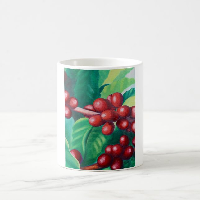 Tasse d'art de café de Kona (Centre)