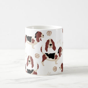 Tasse d'art de chien • Style Pop Art Lumineux