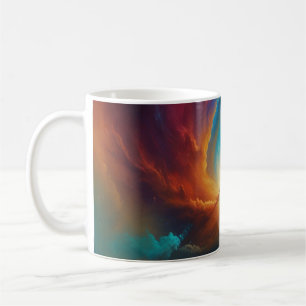Tasse d'art de galaxie de nébuleuse de portail cél