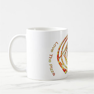 tasse d'art de pizza