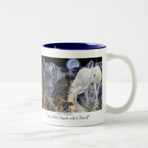 Tasse d'art d'imaginaire de PEGASUS et d'AMI de