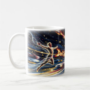 Tasse d'art énergie cosmique Ne m'arrête pas maint