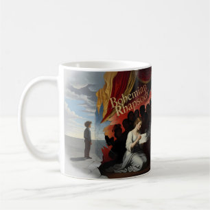 Tasse d'art « Rhapsodie bohémienne — Entre deux mo