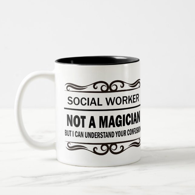 Tasse d'assistant social (Gauche)