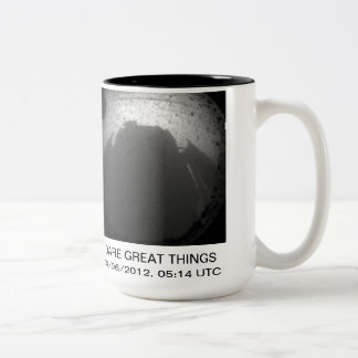 TASSE D'ATTERRISSAGE DE CURIOSITÉ DE MARS