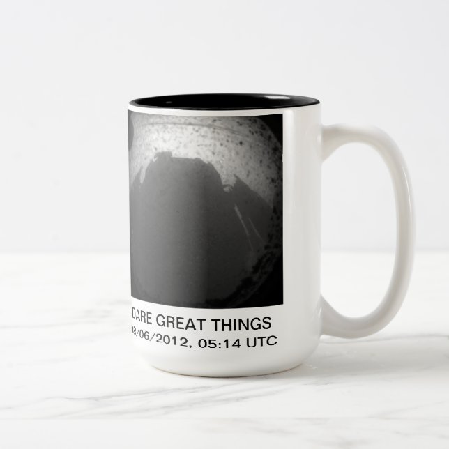 TASSE D'ATTERRISSAGE DE CURIOSITÉ DE MARS (Droit)