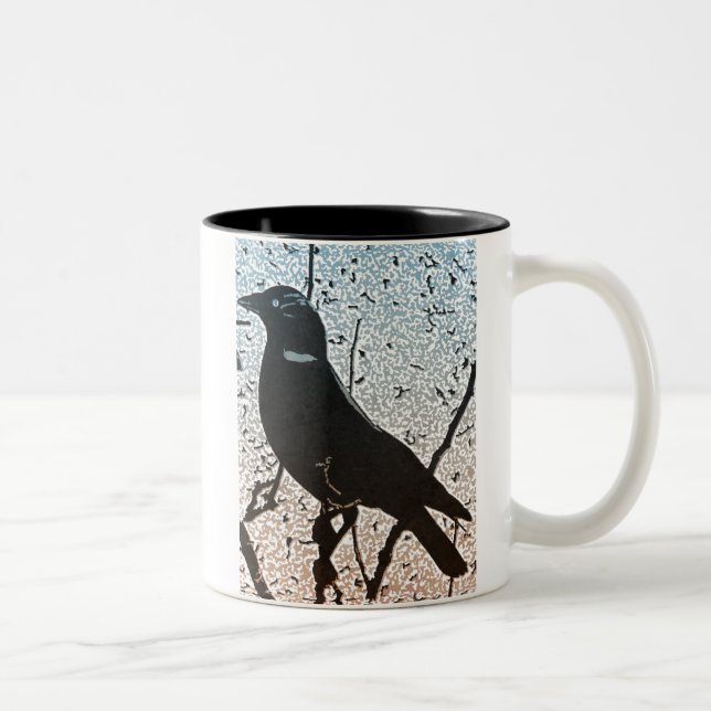 Tasse d'aube de choucas (Droit)