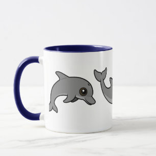 Tasse Dauphin à col rond