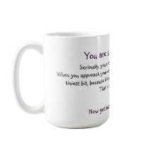 Tasse d'auteur de la Reine