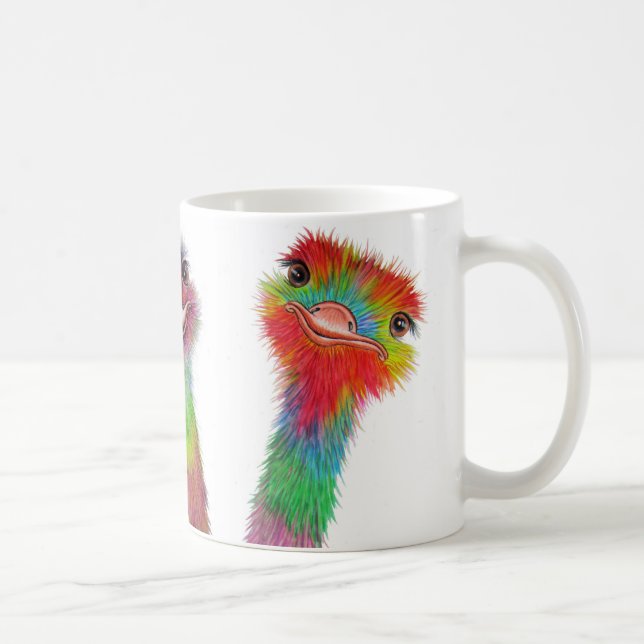 Tasse d'autruche (Droite)