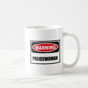Tasse d'avertissement de POLICIÈRE