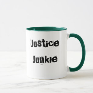 Tasse d'avocat - surnom drôle - drogué de justic