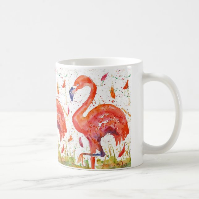 Tasse de 3 Flamants roses (Droite)