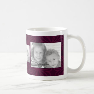Tasse de 3 modèles photo - fleurs de Bourgogne