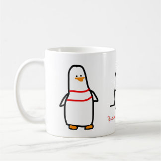 Tasse de 3 oiseaux - pingouins avec des problèmes