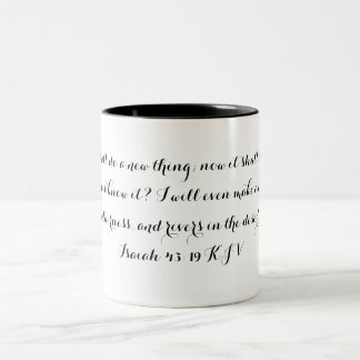 Tasse de 43:19 d'Isaïe
