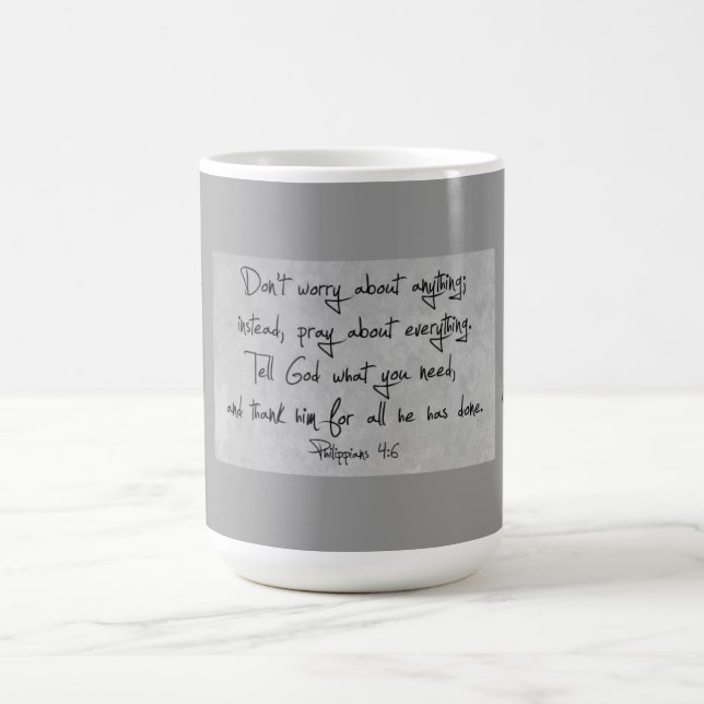 Tasse de 4:6 de Philippiens (Centre)