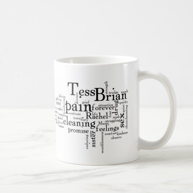 Tasse de attente de nuage de mot de ressort (Droite)