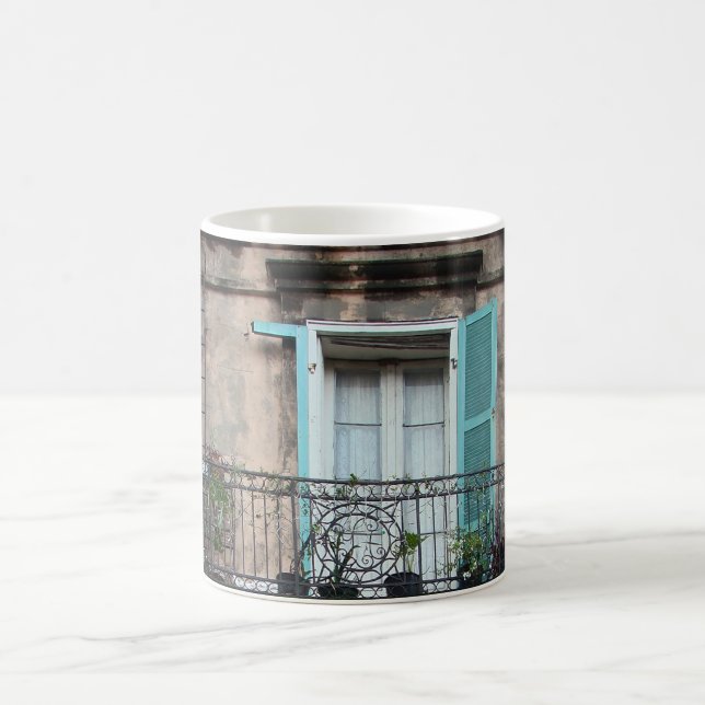 Tasse de balcon de quartier français de NOLA (Centre)