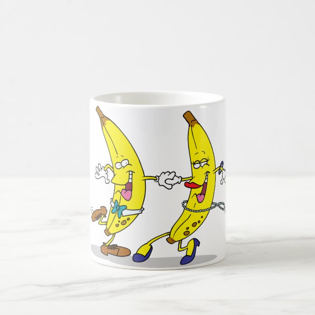 Tasse de bananes de danse (Centre)