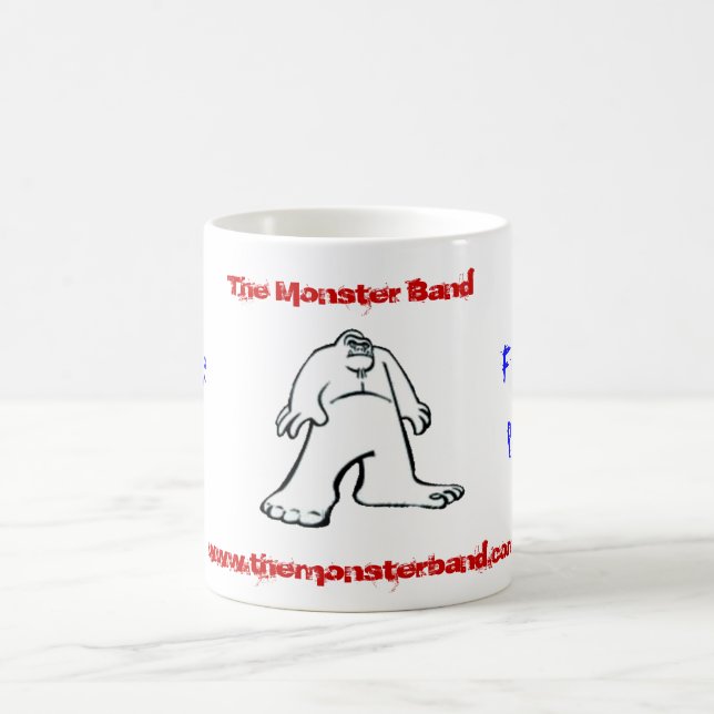 Tasse de bande de monstre (Centre)