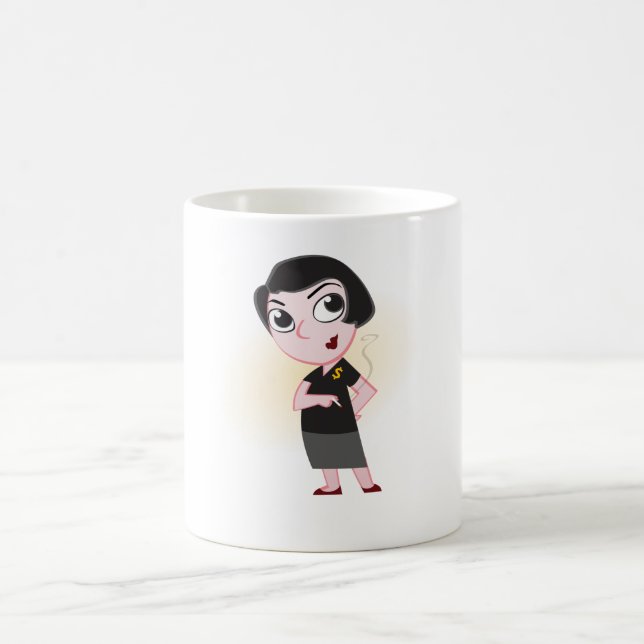 Tasse de bande dessinée d'Ayn Rand (Centre)