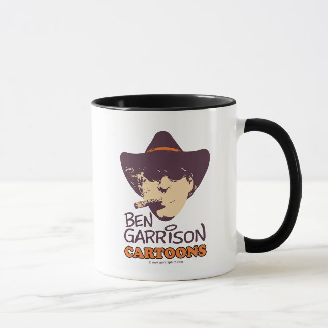 Tasse de bande dessinée de garnison de Ben (Droite)