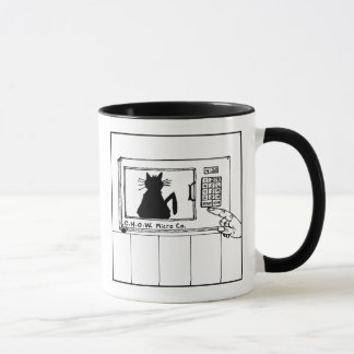 Tasse de bande dessinée de micro-onde de haineux