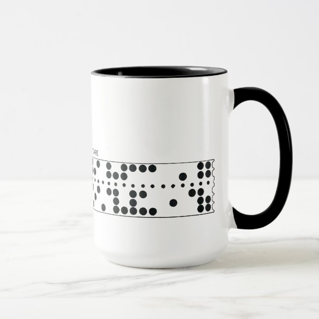 Tasse de bande perforée (Droite)