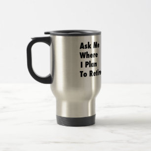 Tasse de banlieusard de "retraite" de Mars