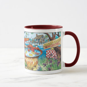 Tasse de baquet chaud d'écrevisses