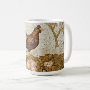 Tasse de basse-cour de poulet