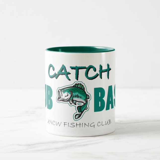 Tasse de BASSE de COPIE de club de pêche d'UNCW (Centre)