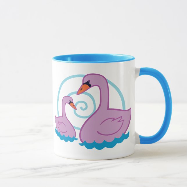 Tasse De beaux cygnes (Droite)