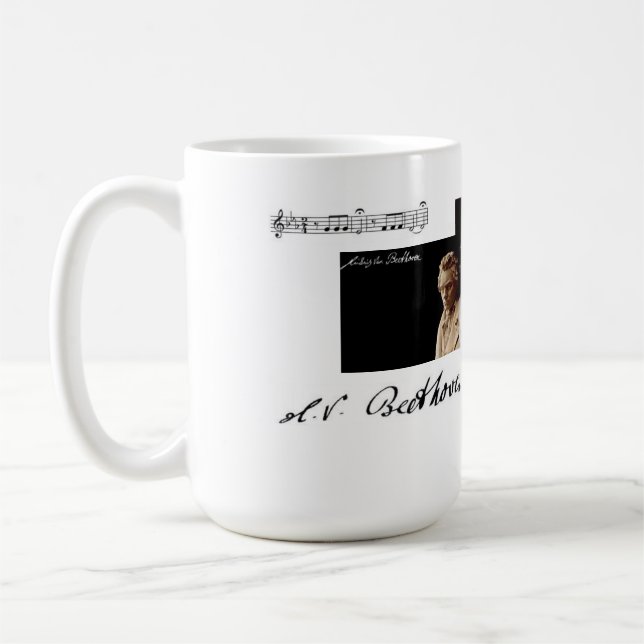 tasse de beethoven (Gauche)