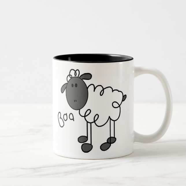 Tasse de bêlement de moutons (Droit)