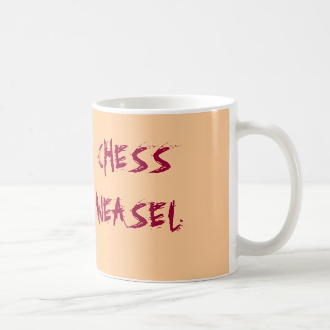 Tasse de belette d'échecs (Droite)