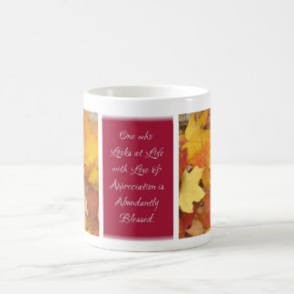 Tasse de bénédictions de thanksgiving - se sont