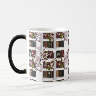 Tasse de bibliothèque à changement de couleur magi