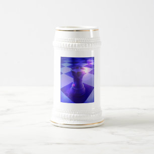 Tasse de bière de freux d'échecs