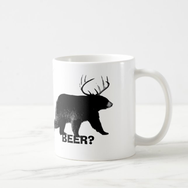 Tasse de bière drôle (Droite)
